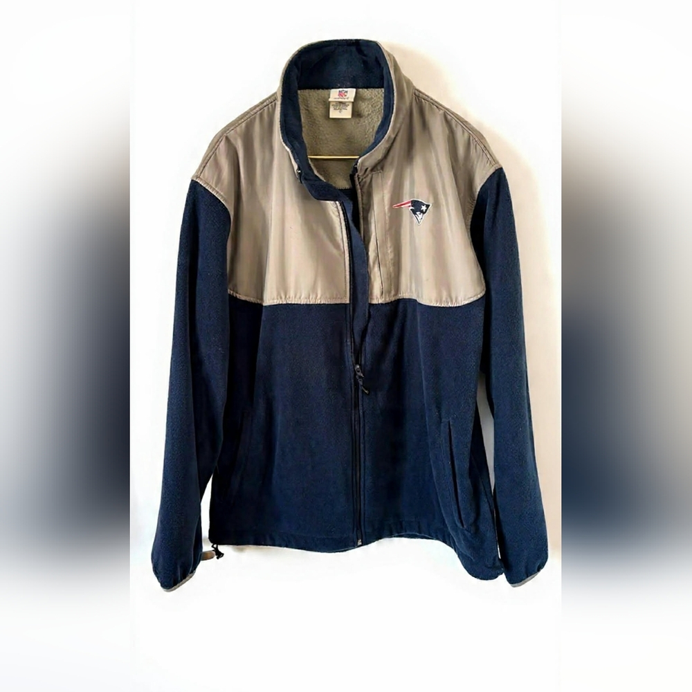 NFL NewEngland Patriots Fleece Jacket Athleusure Sporty